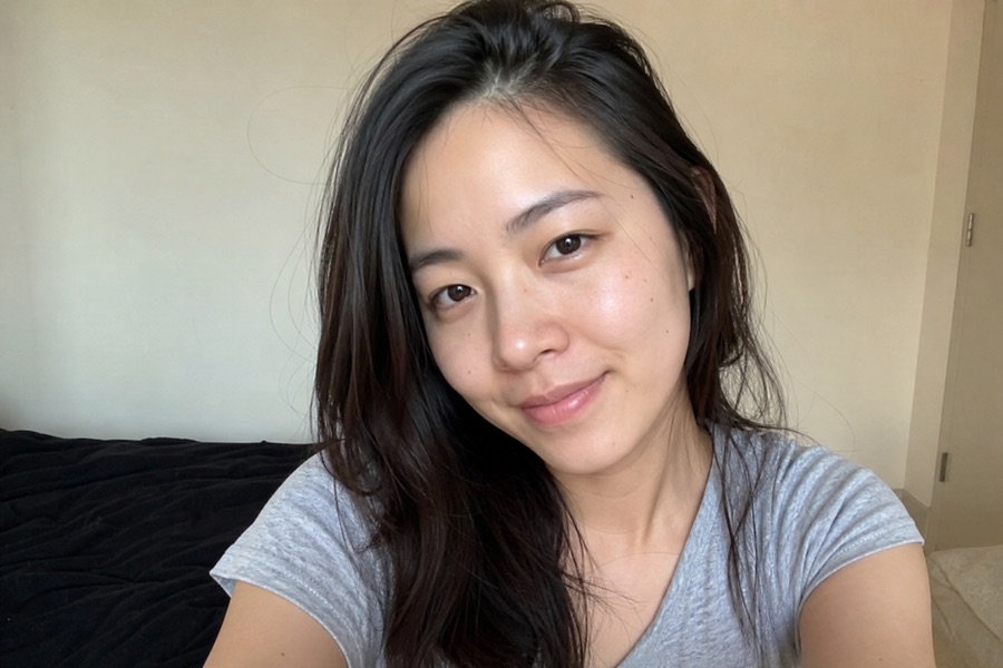Ordinary selfie before