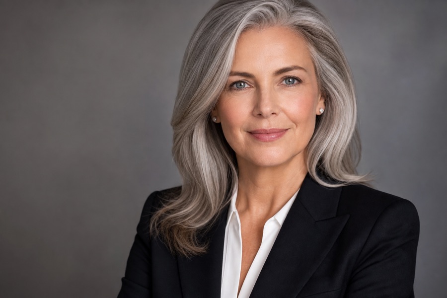 Corporate headshot example